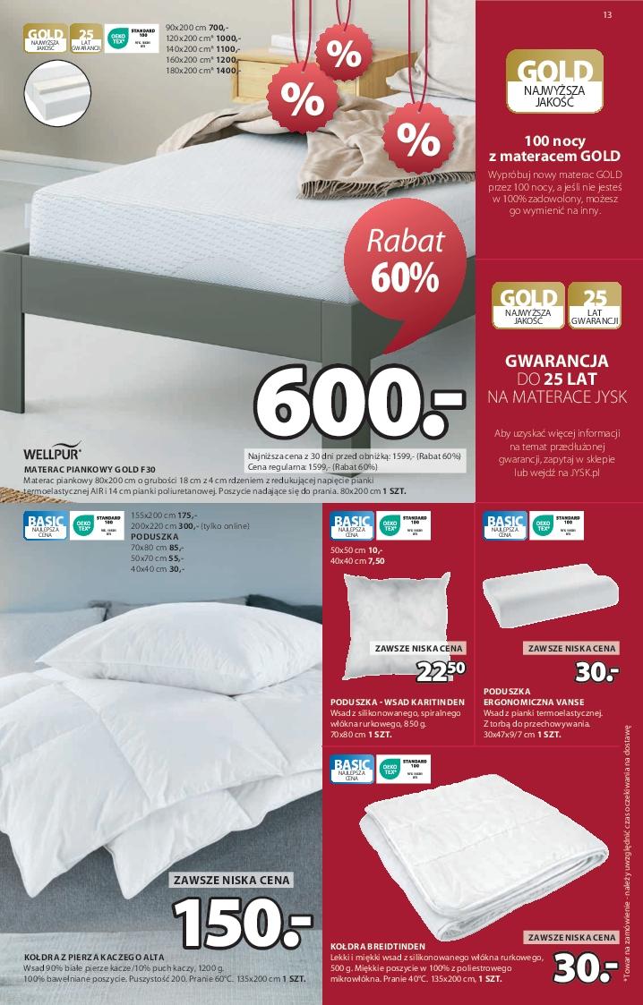 Gazetka promocyjna Jysk str. 13