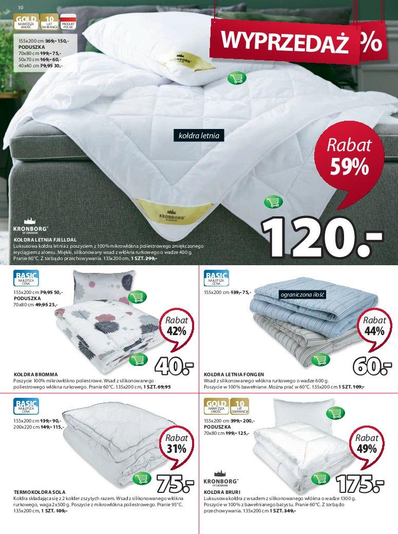 Gazetka promocyjna Jysk str. 10