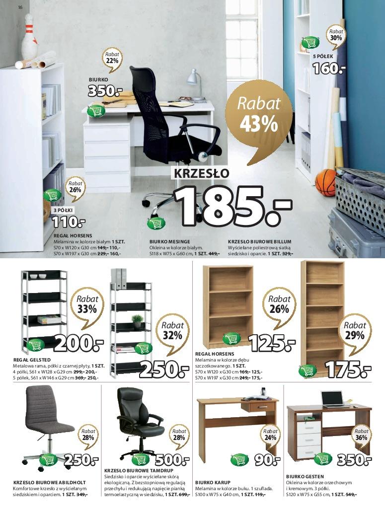 Gazetka promocyjna Jysk str. 16