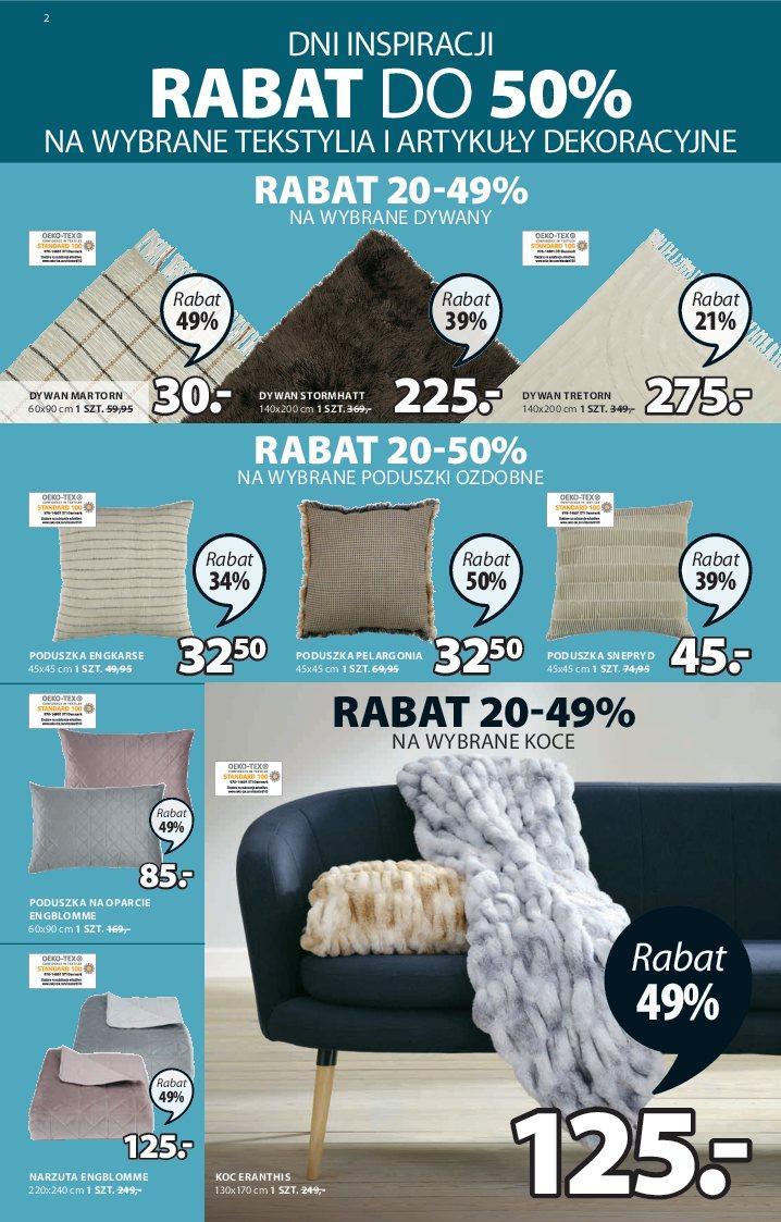 Gazetka promocyjna Jysk str. 2