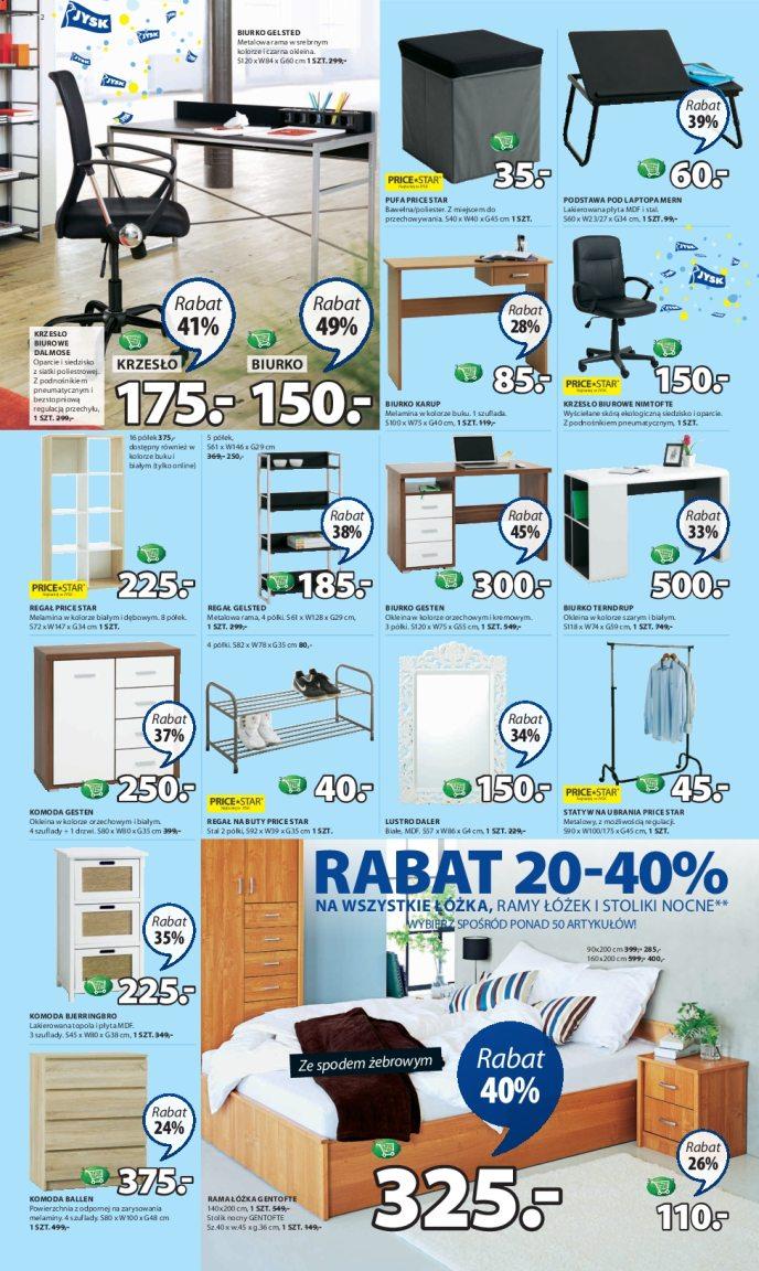 Gazetka promocyjna Jysk str. 2