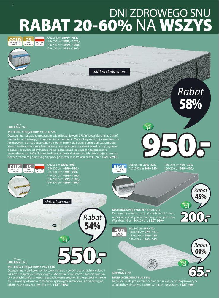 Gazetka promocyjna Jysk str. 2