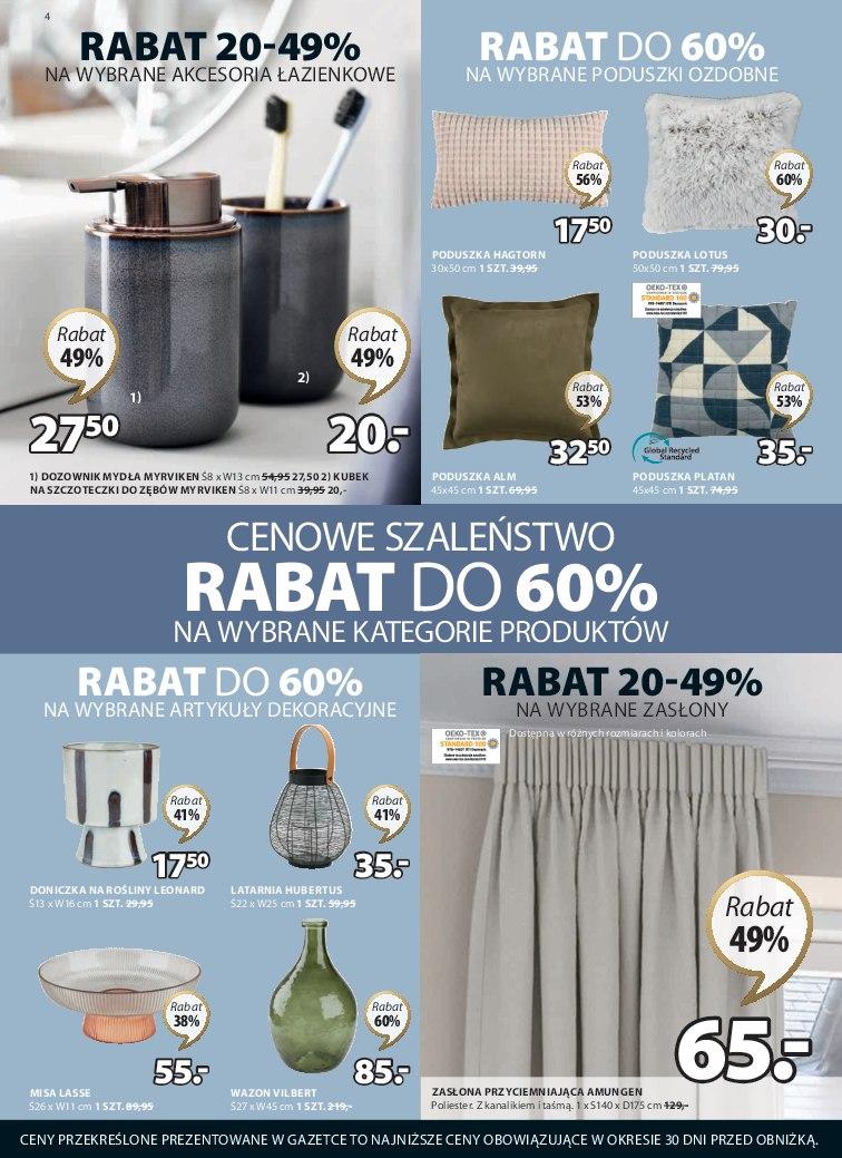 Gazetka promocyjna Jysk str. 4