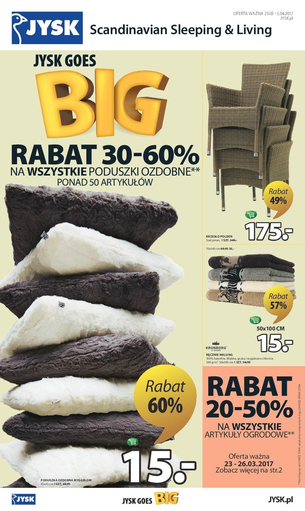 Gazetka promocyjna Jysk str. 1
