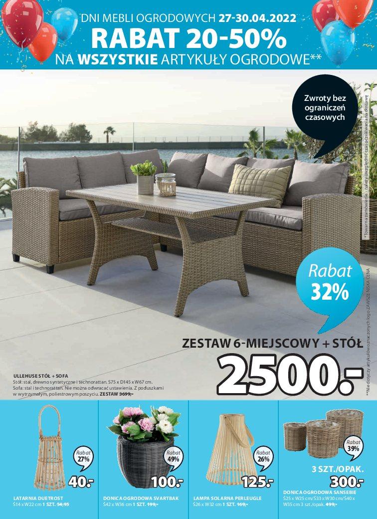 Gazetka promocyjna Jysk str. 5