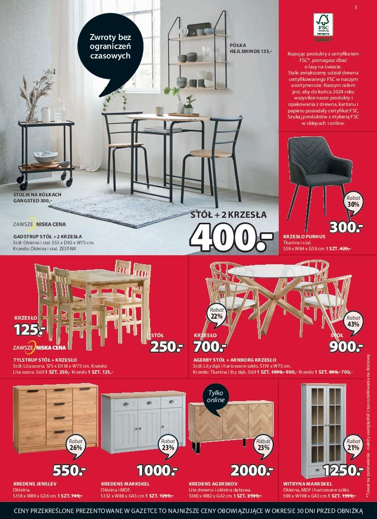 Gazetka promocyjna Jysk str. 5
