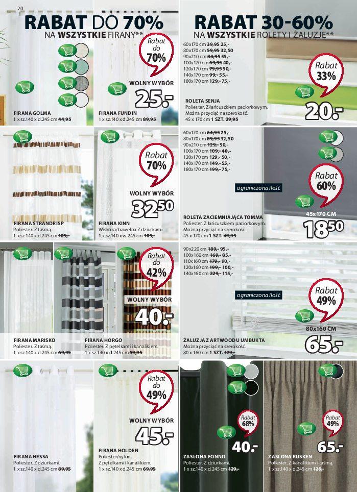 Gazetka promocyjna Jysk str. 20