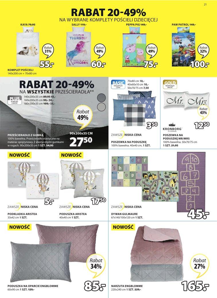 Gazetka promocyjna Jysk str. 21