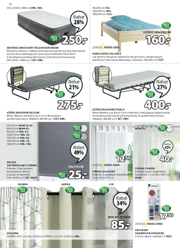 Gazetka promocyjna Jysk str. 16