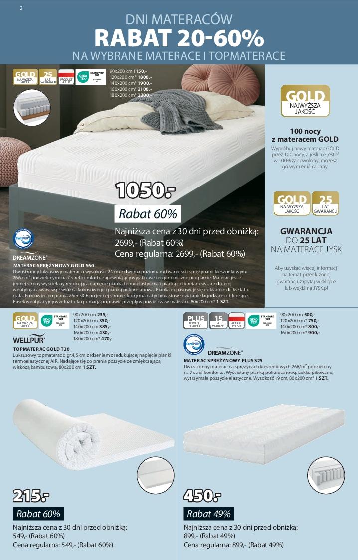 Gazetka promocyjna Jysk str. 2