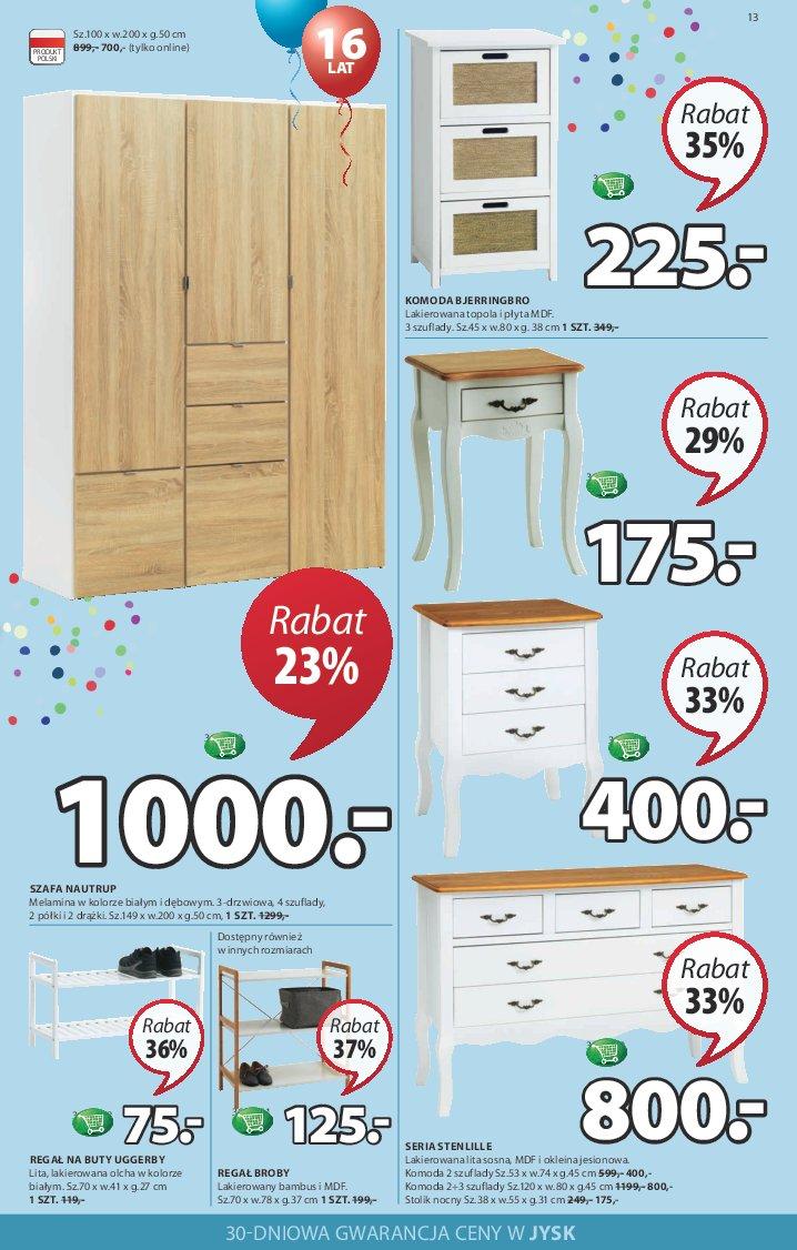 Gazetka promocyjna Jysk str. 13
