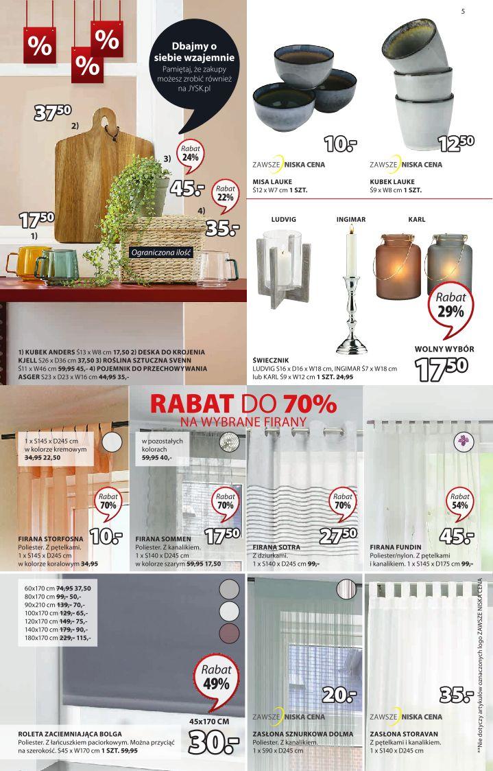 Gazetka promocyjna Jysk str. 5