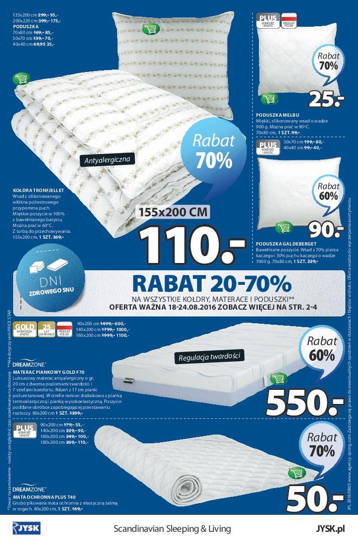 Gazetka promocyjna Jysk str. 16