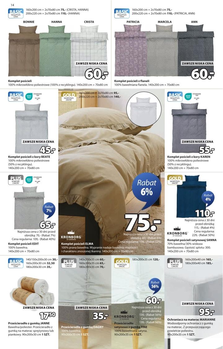 Gazetka promocyjna Jysk str. 14