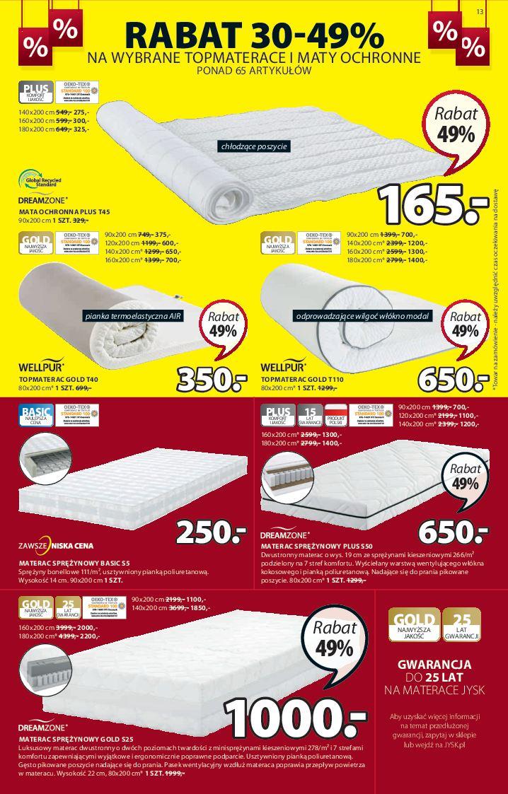 Gazetka promocyjna Jysk str. 13