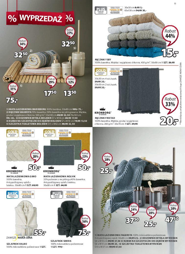 Gazetka promocyjna Jysk str. 11