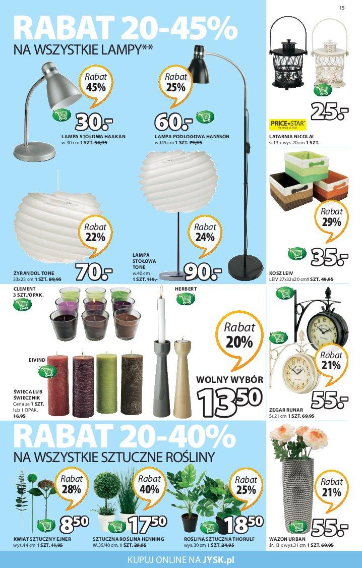 Gazetka promocyjna Jysk str. 15