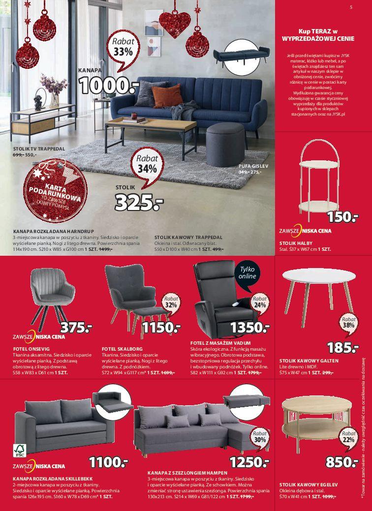 Gazetka promocyjna Jysk str. 5