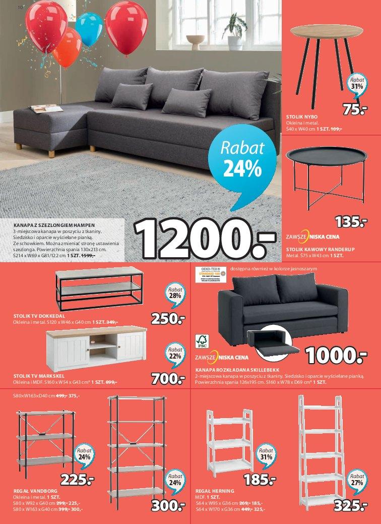 Gazetka promocyjna Jysk str. 10