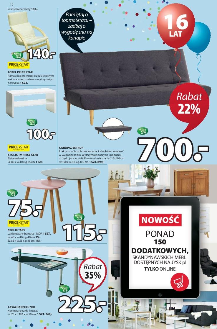 Gazetka promocyjna Jysk str. 10