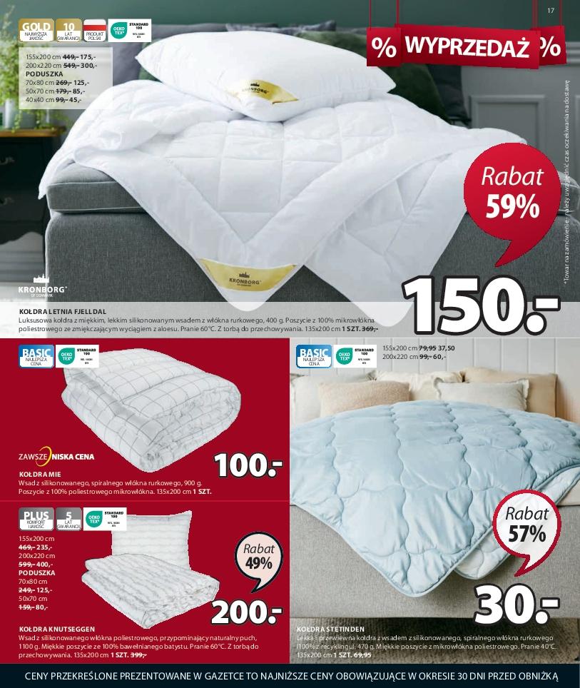 Gazetka promocyjna Jysk str. 17