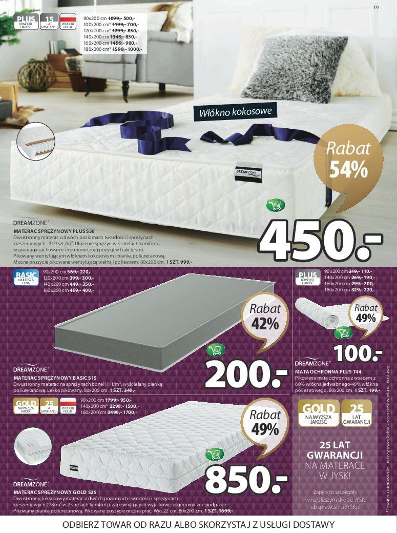 Gazetka promocyjna Jysk str. 19