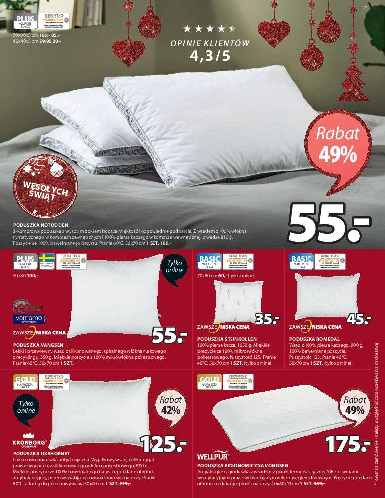 Gazetka promocyjna Jysk str. 21