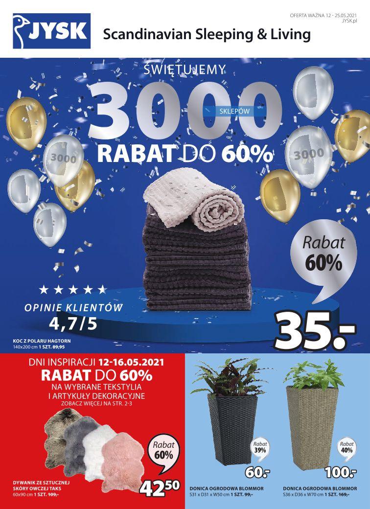 Gazetka promocyjna Jysk str. 1