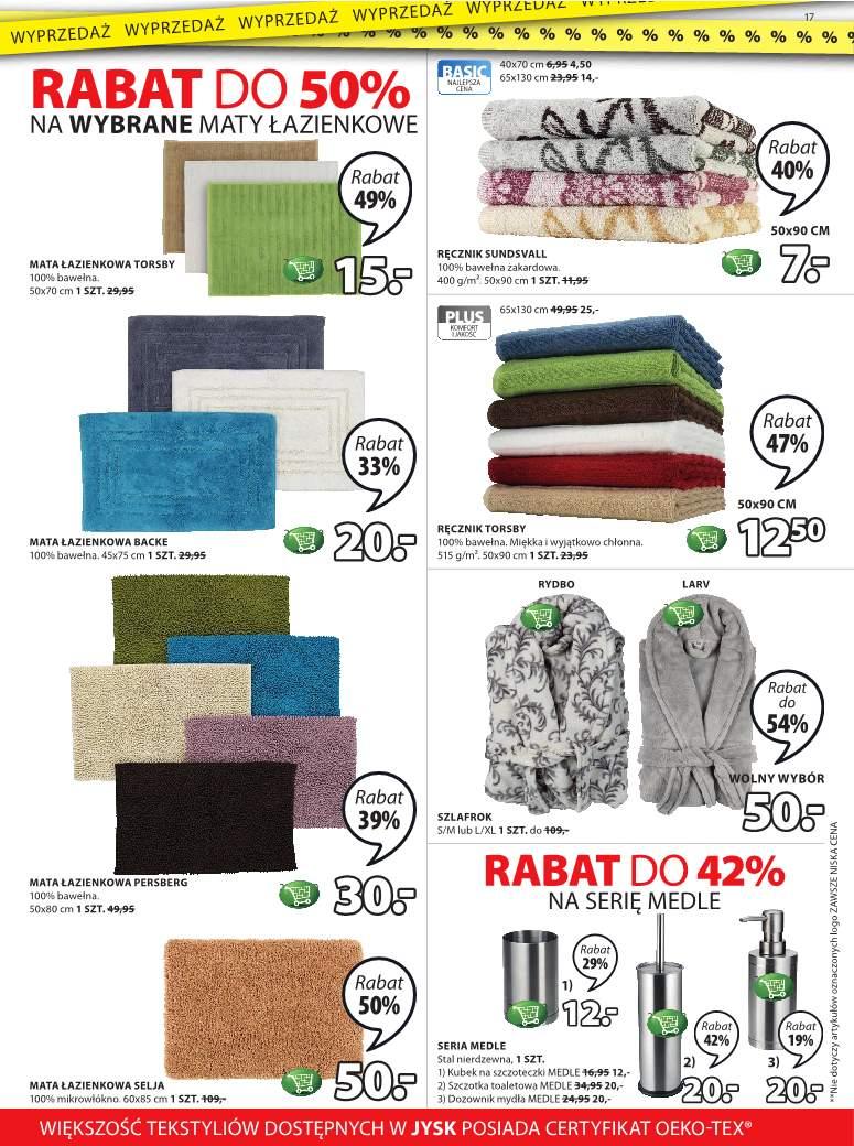Gazetka promocyjna Jysk str. 17
