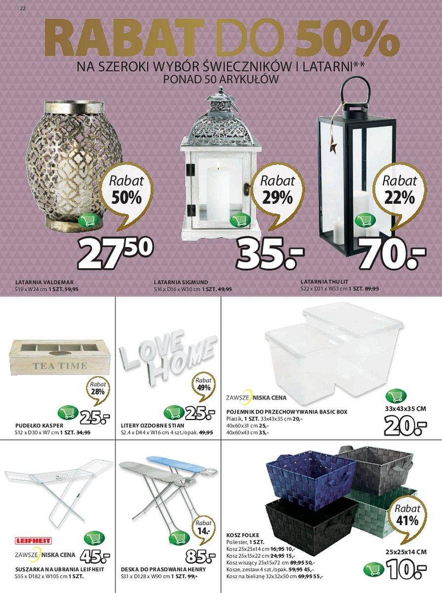 Gazetka promocyjna Jysk str. 22