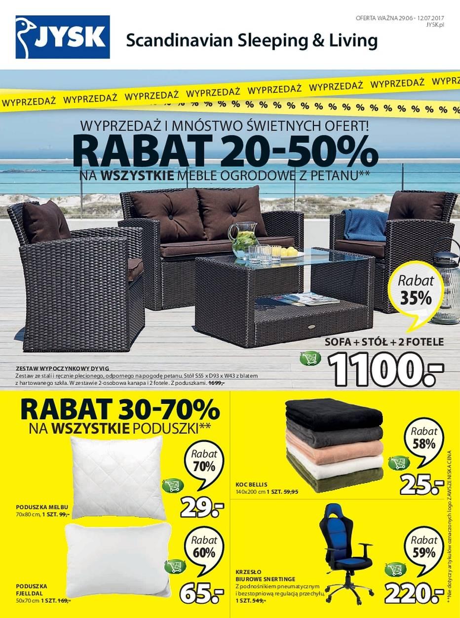 Gazetka promocyjna Jysk str. 1
