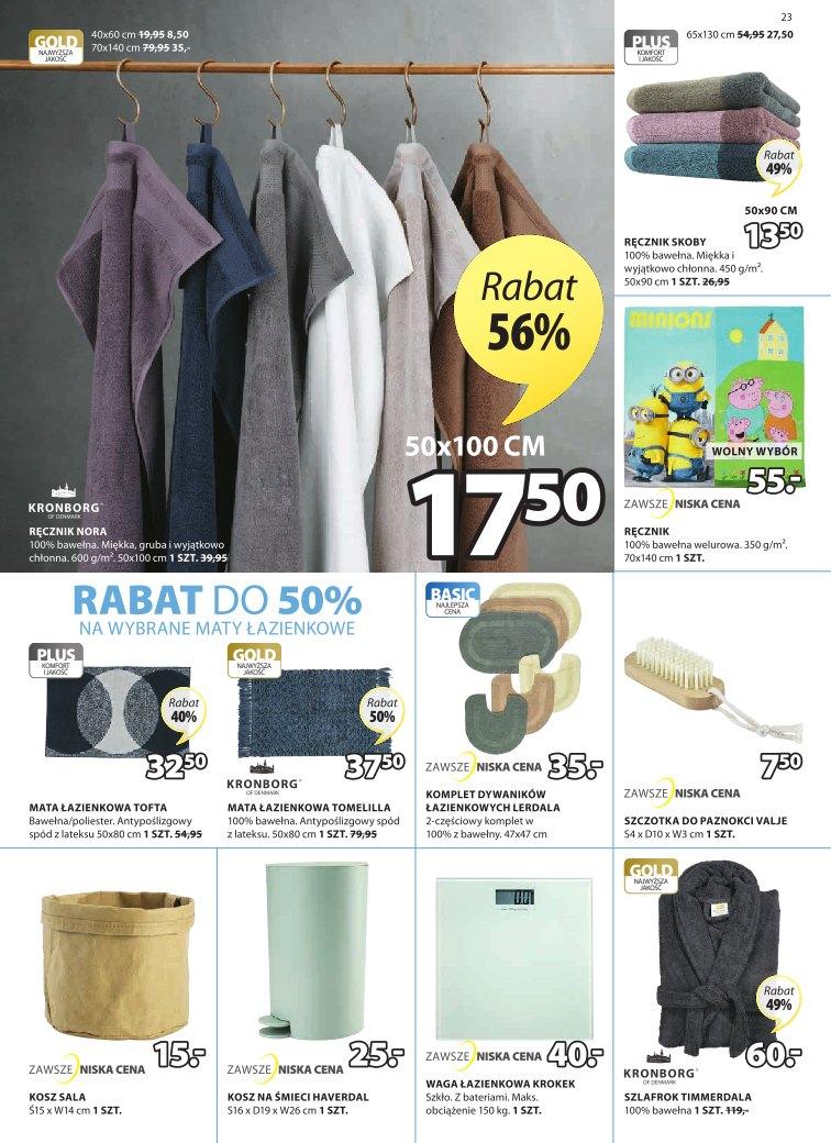 Gazetka promocyjna Jysk str. 23