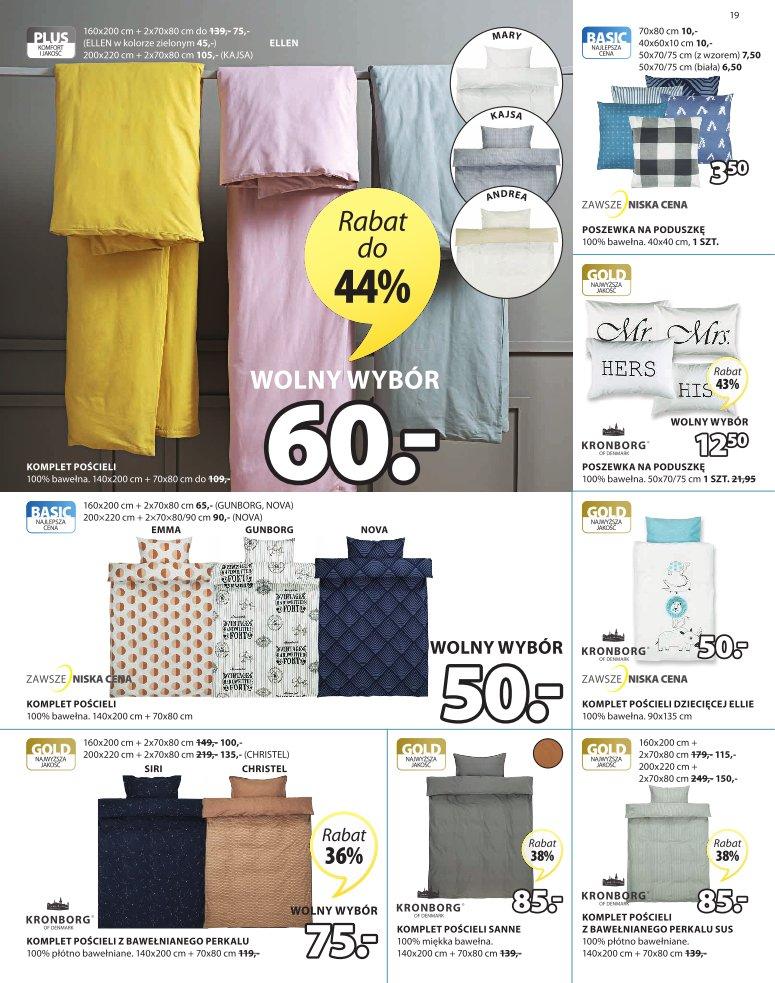 Gazetka promocyjna Jysk str. 19