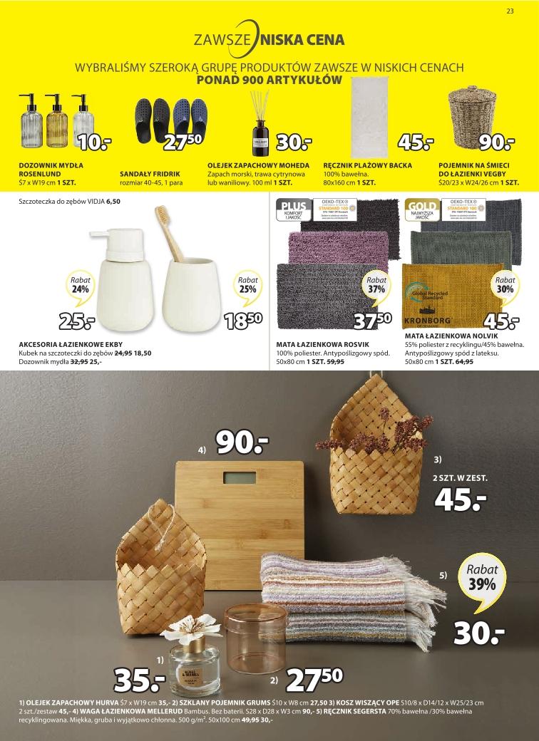Gazetka promocyjna Jysk str. 23