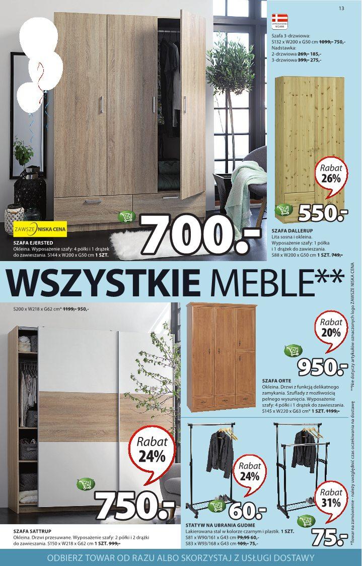 Gazetka promocyjna Jysk str. 13