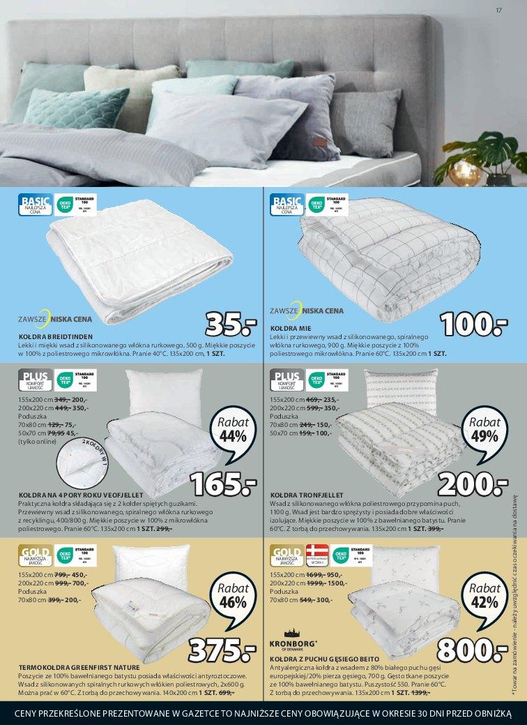 Gazetka promocyjna Jysk str. 17
