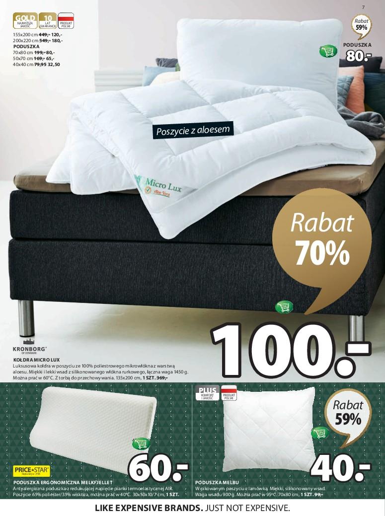 Gazetka promocyjna Jysk str. 7