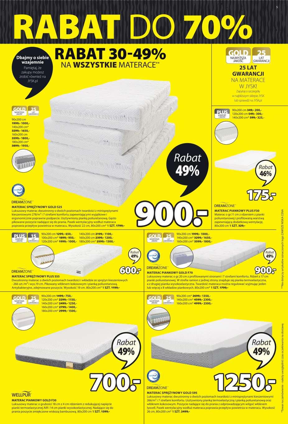 Gazetka promocyjna Jysk str. 5