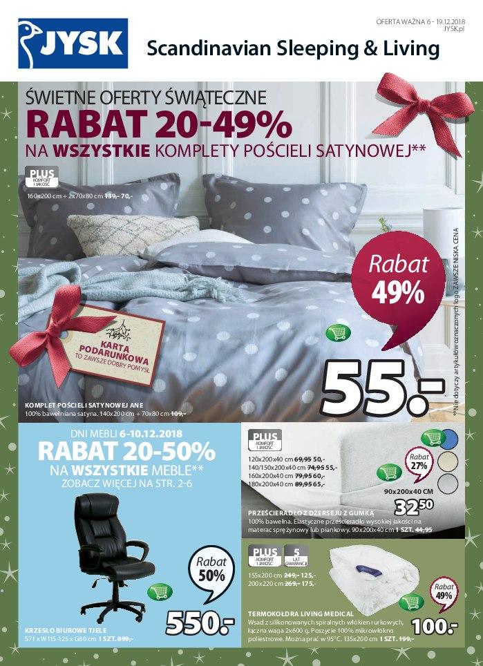 Gazetka promocyjna Jysk str. 1