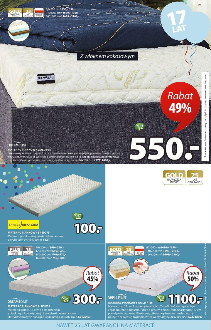 Gazetka promocyjna Jysk str. 19