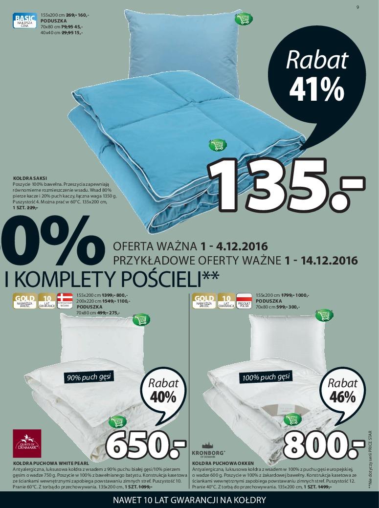 Gazetka promocyjna Jysk str. 9