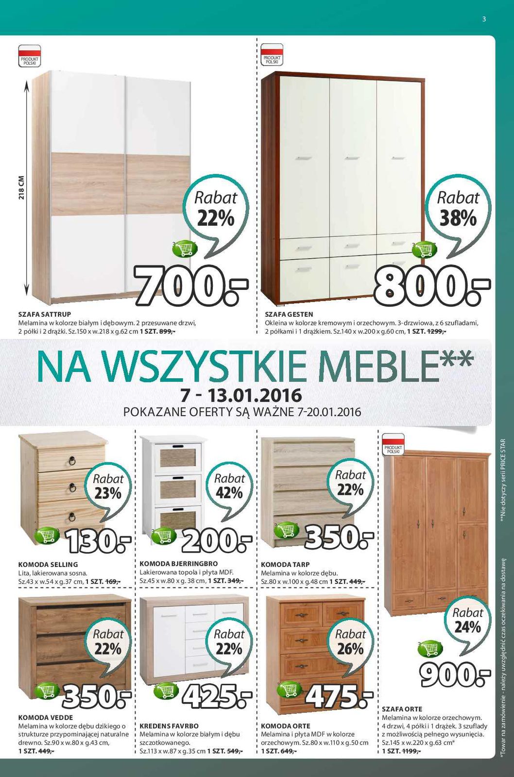 Gazetka promocyjna Jysk str. 3