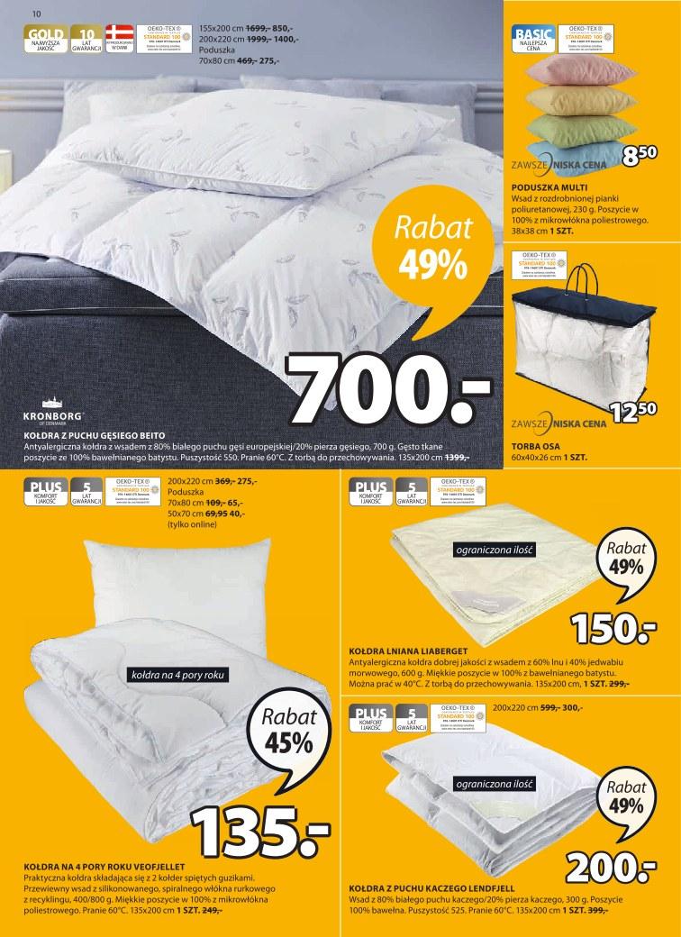 Gazetka promocyjna Jysk str. 10