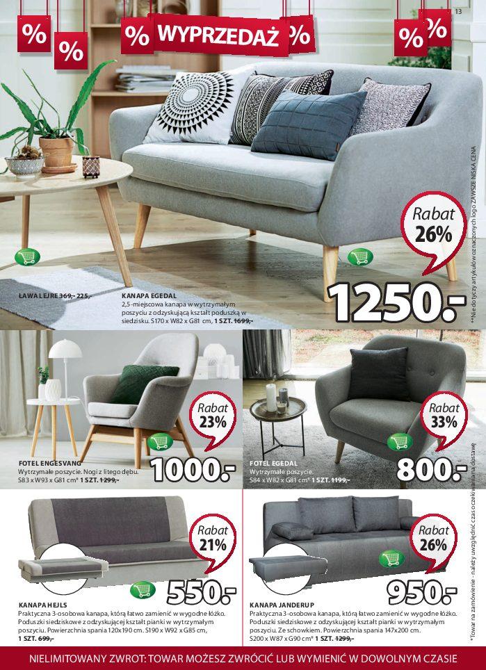Gazetka promocyjna Jysk str. 13