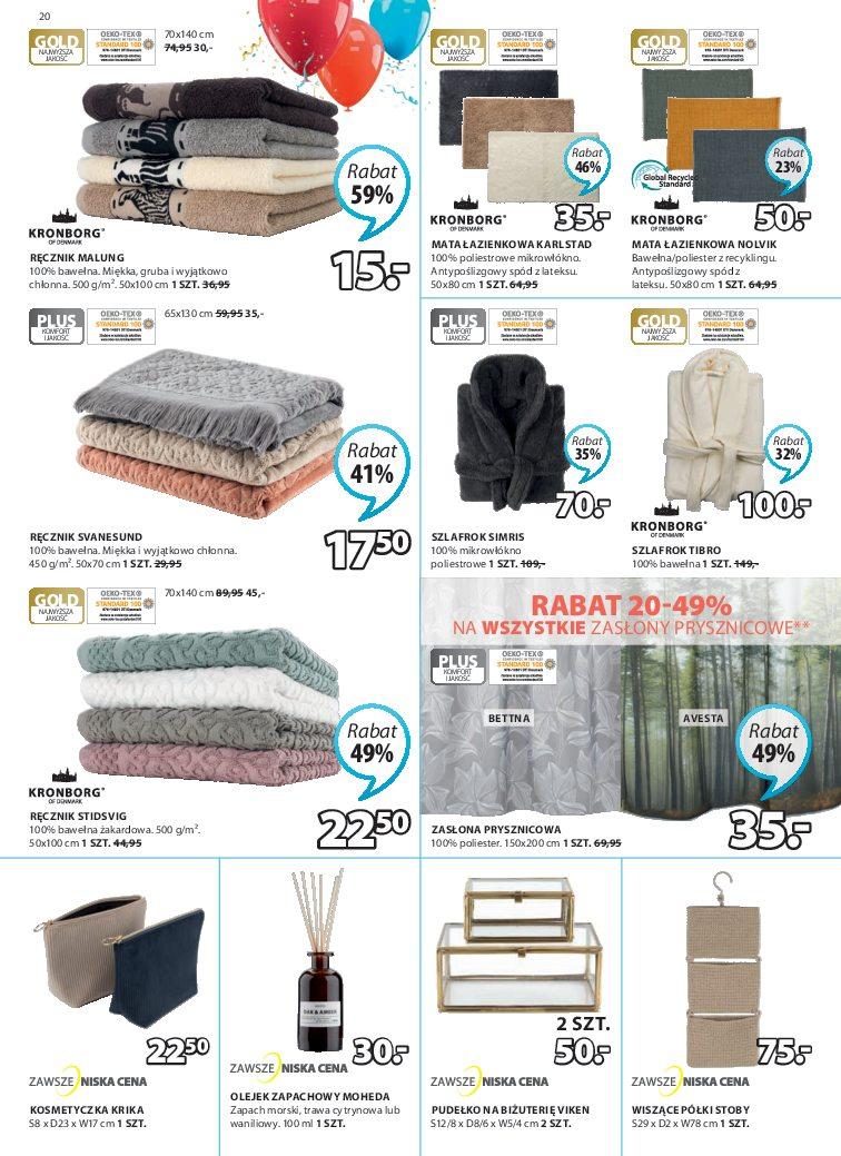Gazetka promocyjna Jysk str. 20