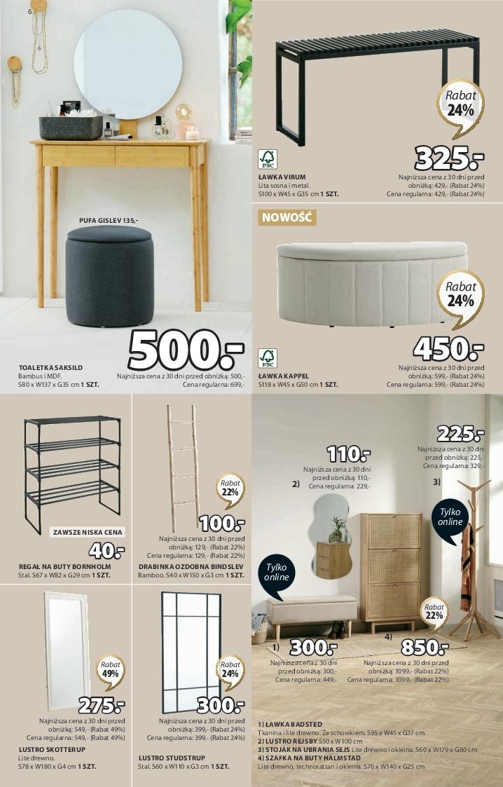 Gazetka promocyjna Jysk str. 6