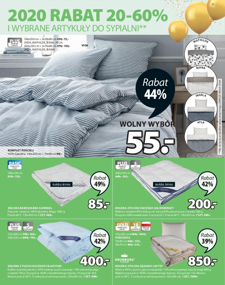 Gazetka promocyjna Jysk str. 21