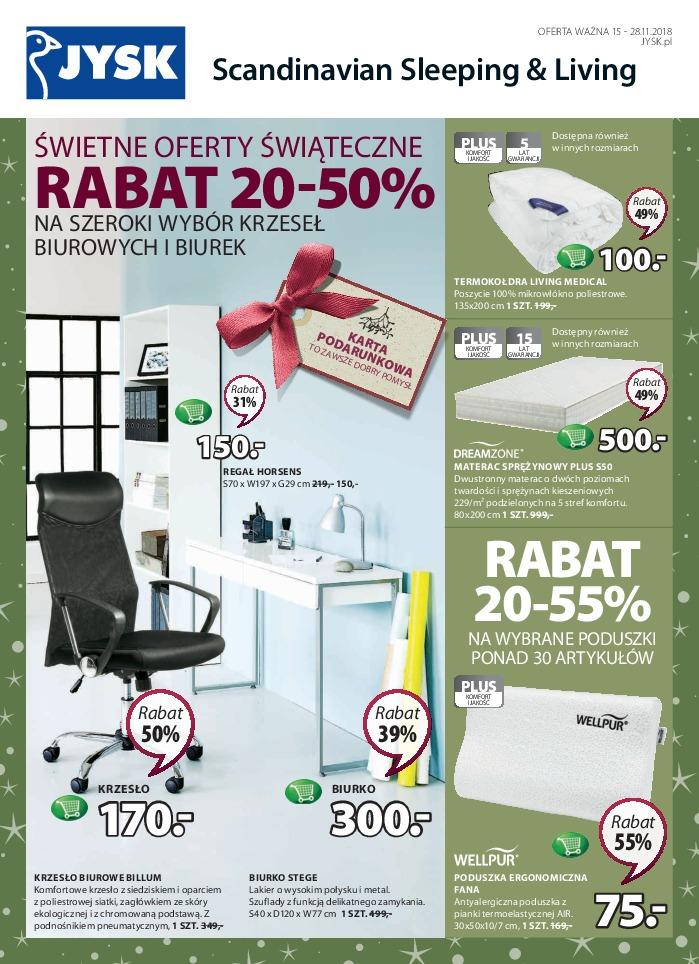Gazetka promocyjna Jysk str. 1