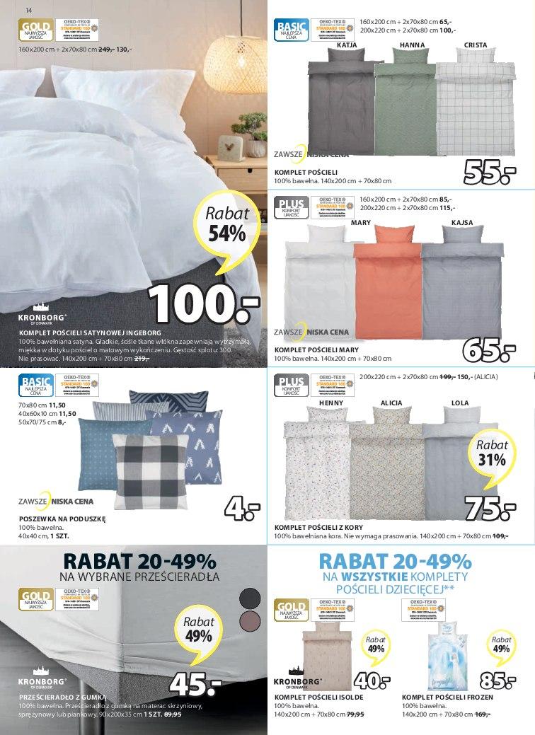Gazetka promocyjna Jysk str. 14