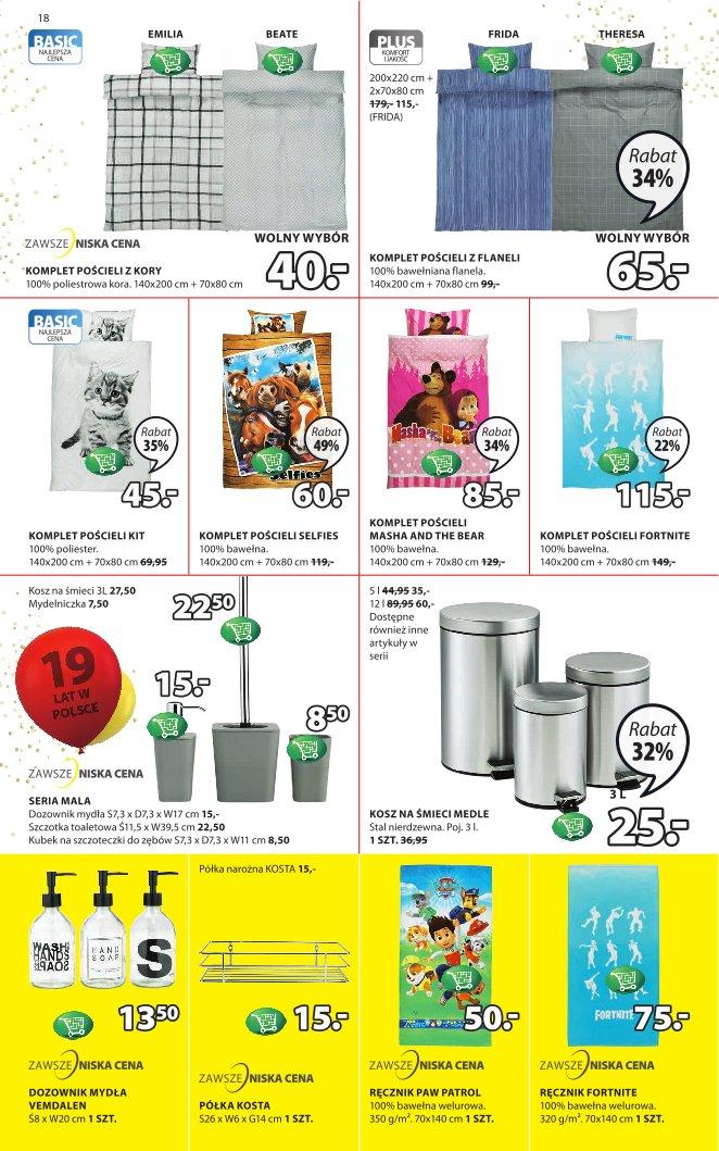 Gazetka promocyjna Jysk str. 18